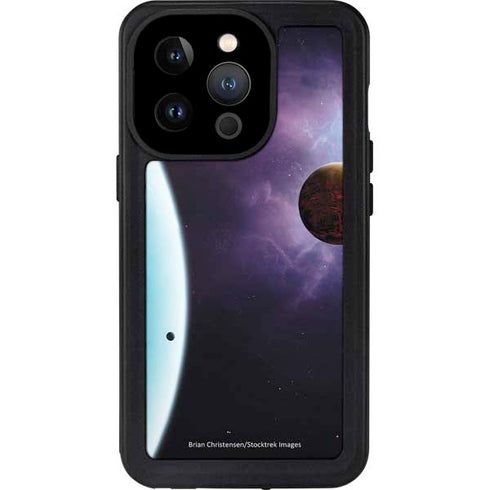 StockTrek Two Planets Born from the Same Star iPhone 15 Pro Waterproof Case